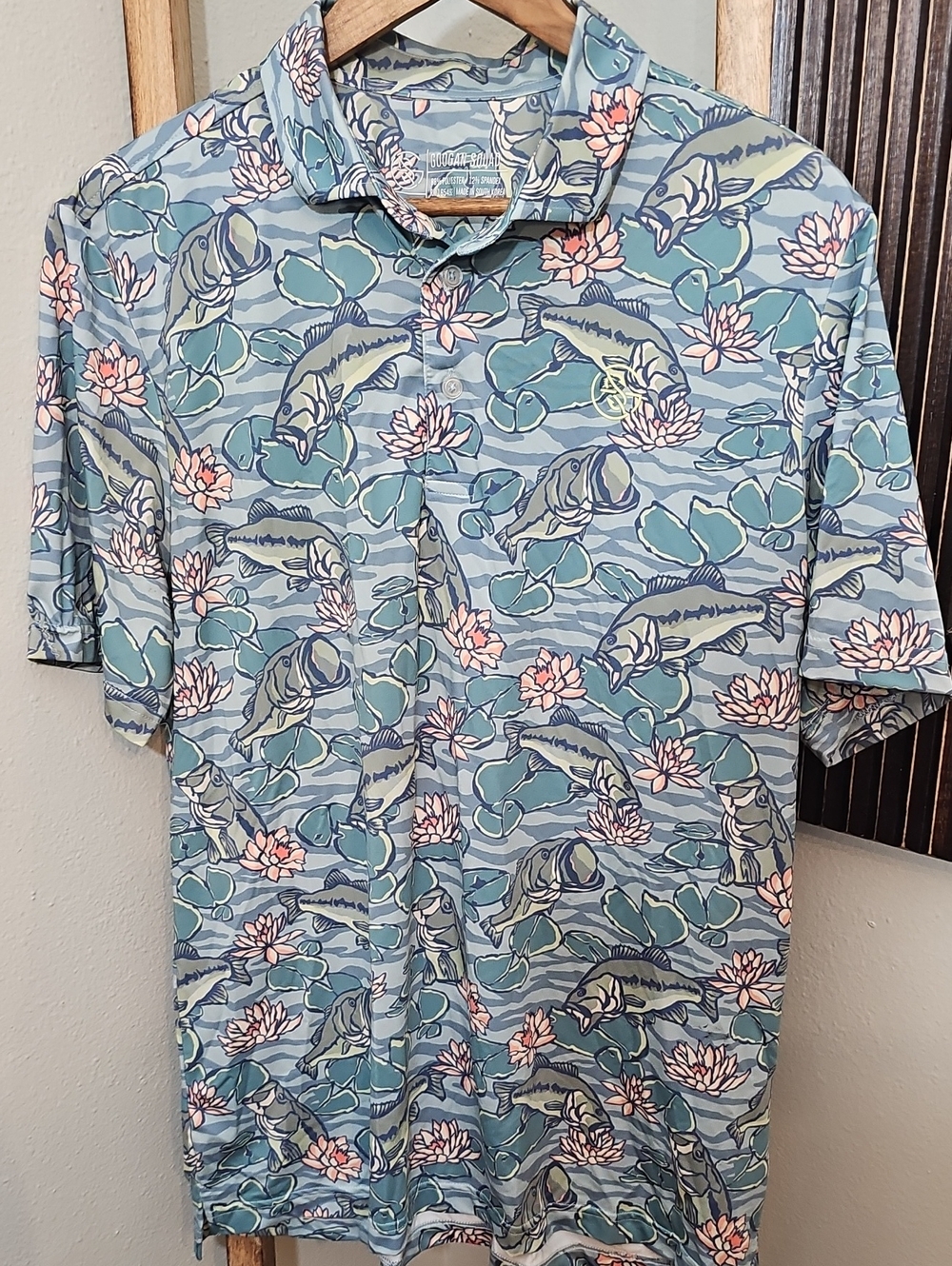 Googan Squad Lilly Pad Polo Short Sleeve - Picture 3 of 11